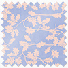 Oak Leaves Velvet, Periwinkle - Roman Blind
